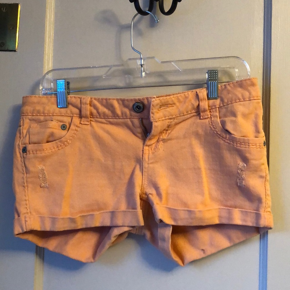 Orange shorts